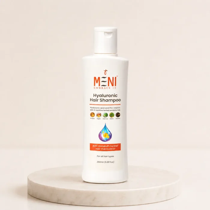 MENI Hyaluronic Hair Shampoo 200 ml | Sulphate-Free Hair Fall Shampoo