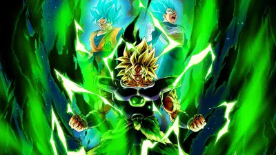 💚 Broly’s power knows no limits. The Legendary Super Saiyan returns! 🔥⚡