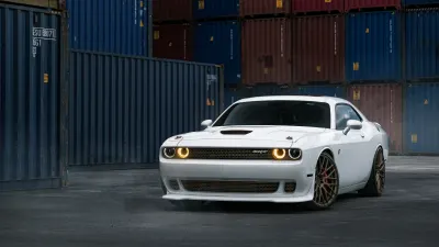 Dodge Challenger SRT Hellcat | American Muscle Car & Aggressive Automotive Aesthetic 🐈‍⬛🔥