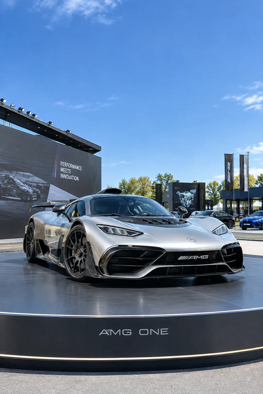 Mercedes-AMG ONE Hypercar Exhibition Wallpaper | AMG Performance