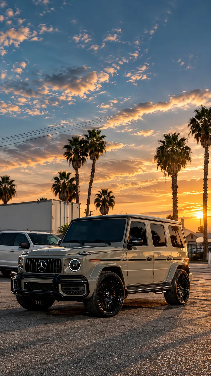 Mercedes G-Wagon Wallpaper | Luxury 4K Car Aesthetic