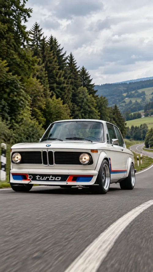 BMW 2002 Turbo Classic Wallpaper | Iconic BMW Performance