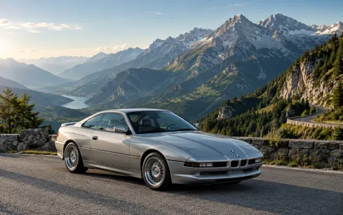 BMW 850i E31 Wallpaper | Classic BMW Grand Tourer 4K