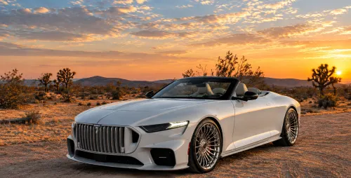 Brabus Bodo Cabriolet Sunset Wallpaper 🌅
