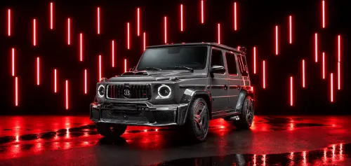 Brabus G63 Black & Red Car Wallpaper 🔥