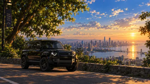 Land Rover Defender | Luxury City Drive | Cinematic Urban Aesthetic