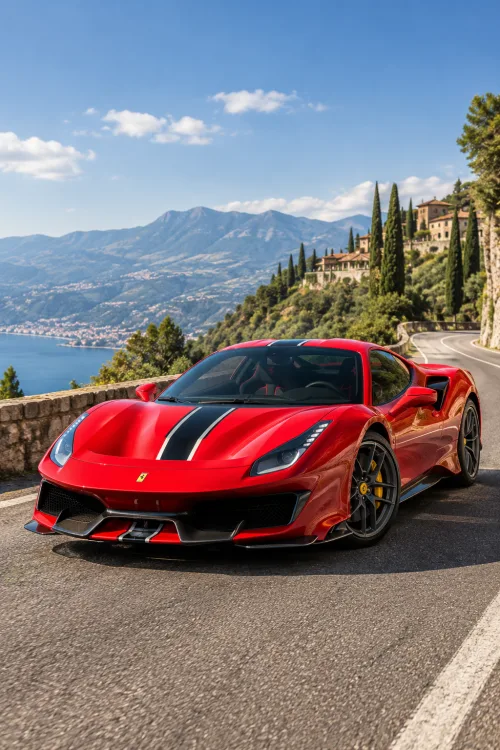 Ferrari 488 Pista Wallpaper | Italian Performance Car 4K