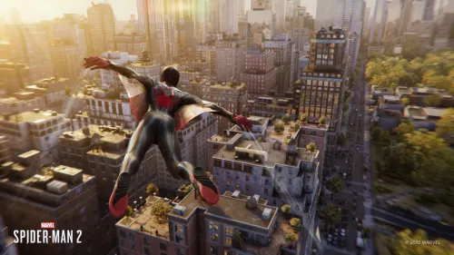 Gliding Over Manhattan