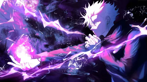 Gojo Satoru Blue Eyes | Cinematic Anime 4K Wallpaper