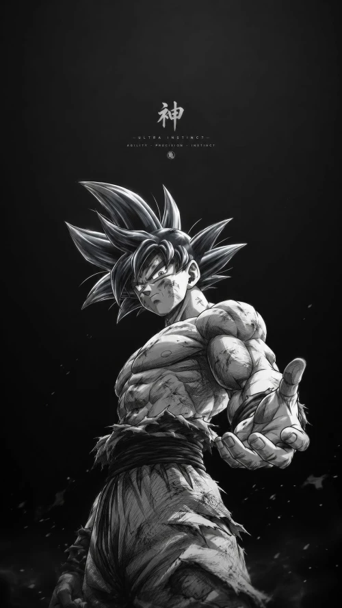 Goku — The Saiyan Warrior | Dragon Ball Anime Wallpaper