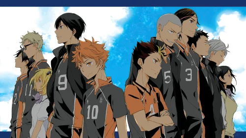 Haikyuu!! Team Spirit 🏐🔥 | Anime Wallpaper