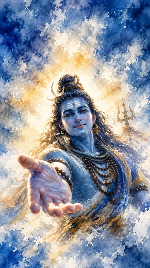 Lord Shiva Wallpaper 🕉️ | Mahadev Aesthetic 4K Phone Wallpaper