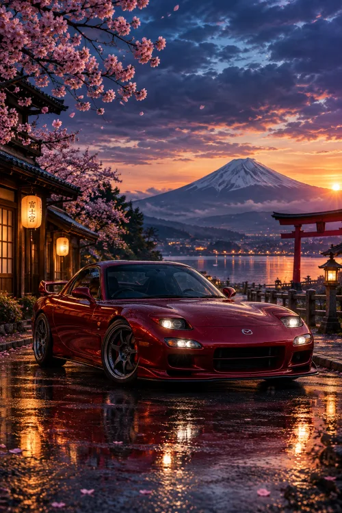 Mazda RX-7 FD Wallpaper | JDM Sports Car 4K