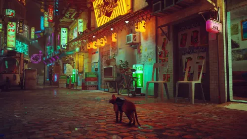 Neon Alley Explorer