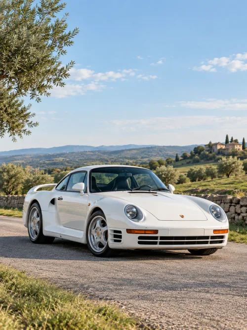Porsche 959 Wallpaper | Classic Porsche Supercar 4K