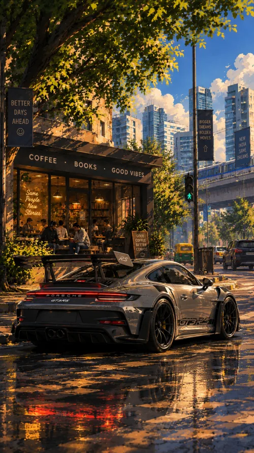 Porsche GT3RS | Luxury City Drive | Cinematic Urban Aesthetic
