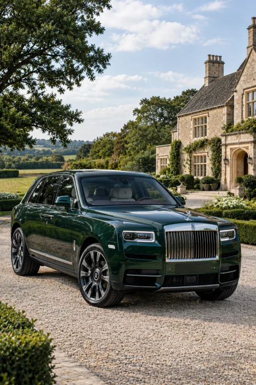 Rolls-Royce Cullinan Luxury SUV Wallpaper | Estate Aesthetic