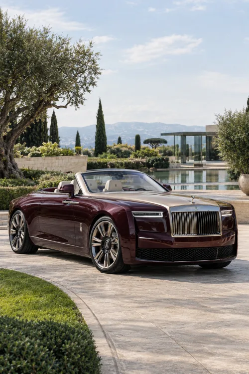 Rolls-Royce Droptail Wallpaper | Bespoke Luxury Roadster