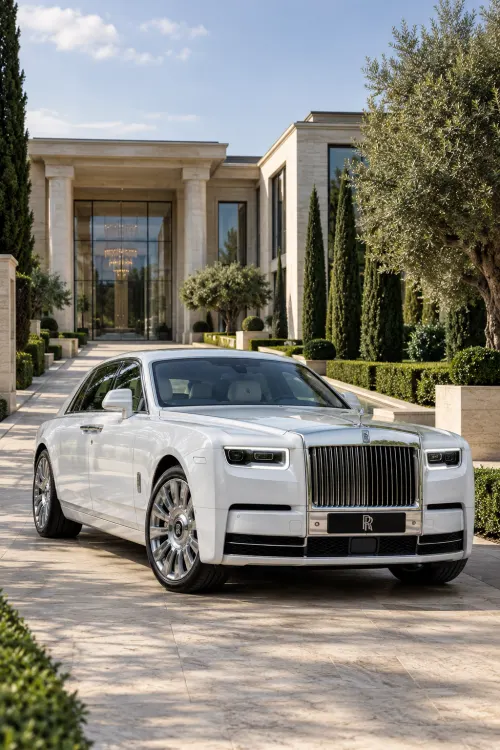 Rolls-Royce Phantom Luxury Estate Wallpaper | Ultra-Luxury Car