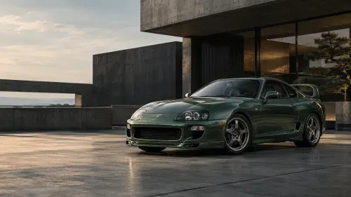 Toyota Supra MK4 Wallpaper | Millennium Jade JDM 4K Desktop