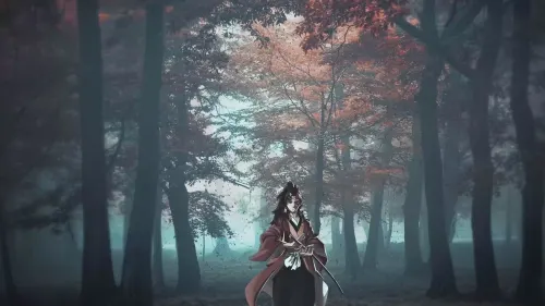 Yoriichi Tsugikuni in the Misty Forest