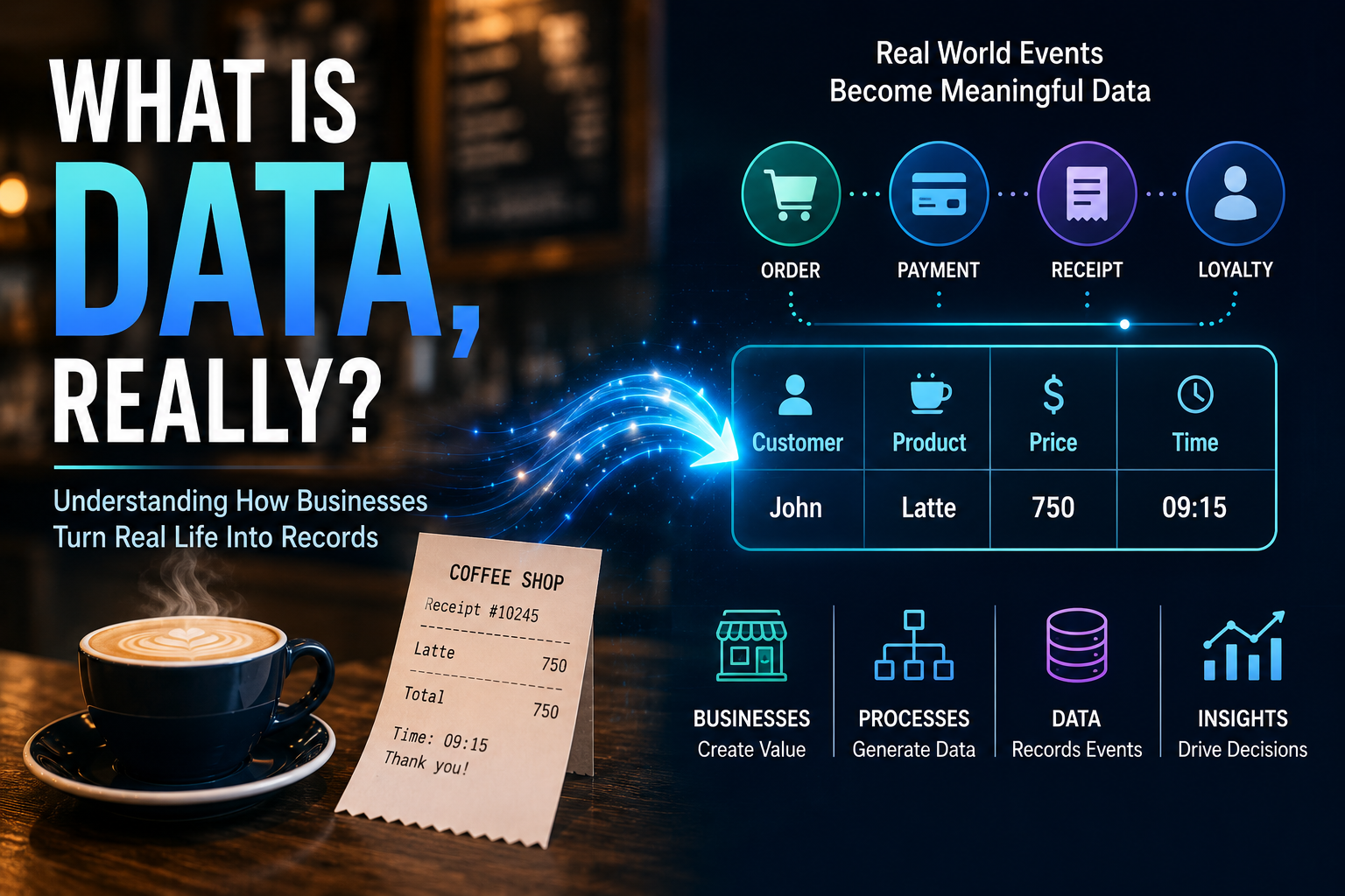 What Is Data, Really? Understanding How Businesses Turn Real Life Into Records