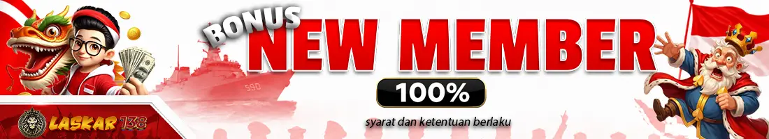 BONUS NEW MEMBER 100%
