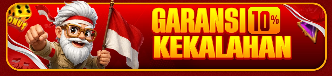 BONUS GARANSI KEKALAHAN 10%
