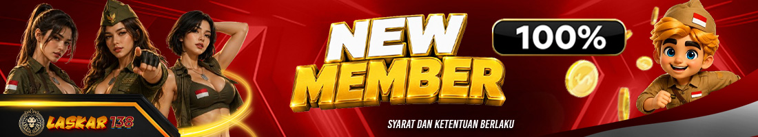 BONUS NEW MEMBER 100%
