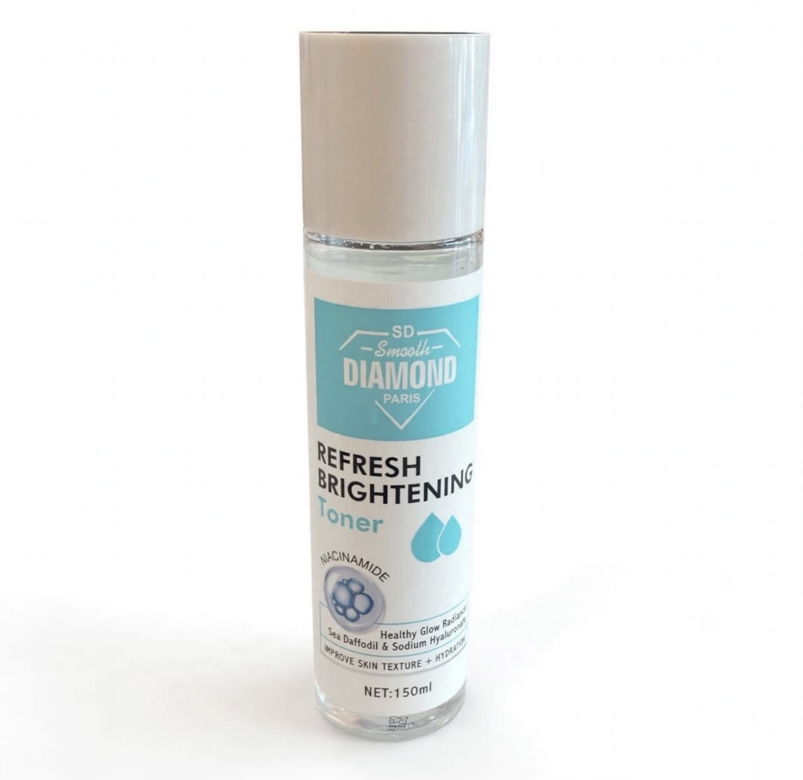 Smooth diamond brightening toner