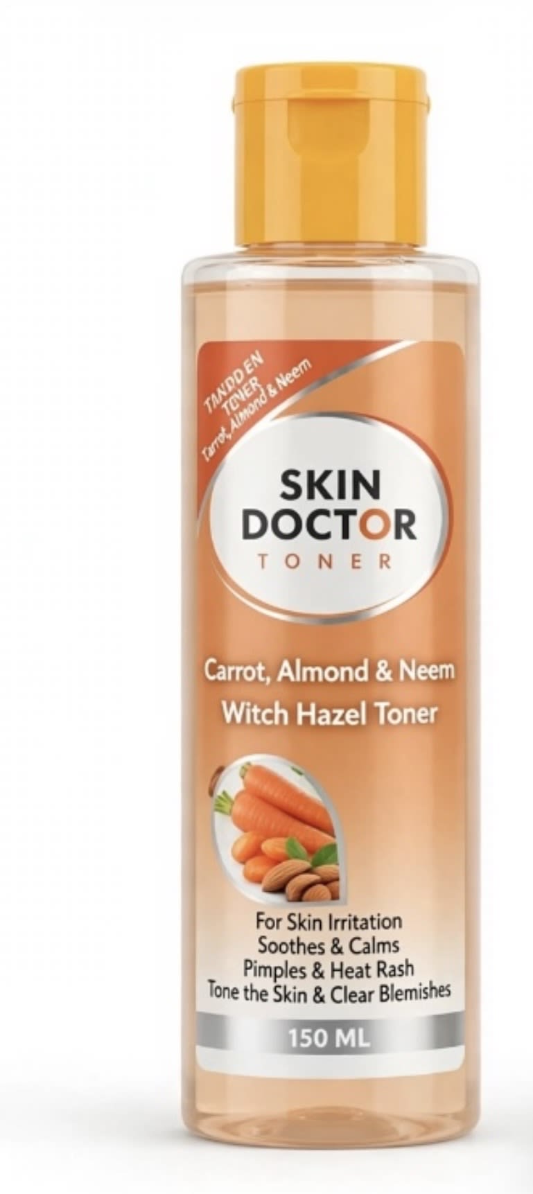 Skin doctor carrot and witch hazel toner