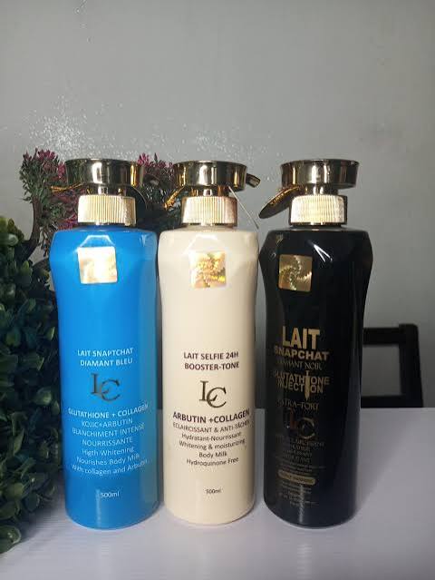 Snapchat lait lotion