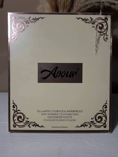 Avour full matte coverage & waterproof powder palette