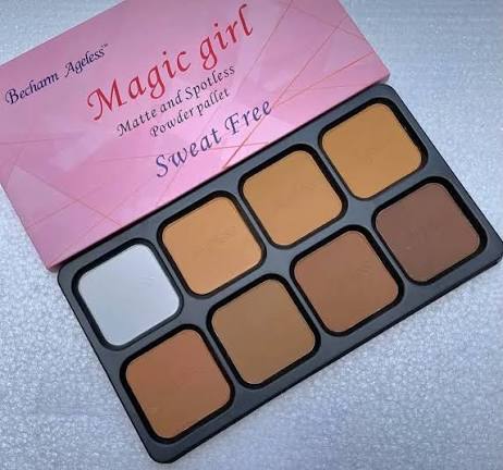 Becharm ageless magic girl matte and spotless powder palette