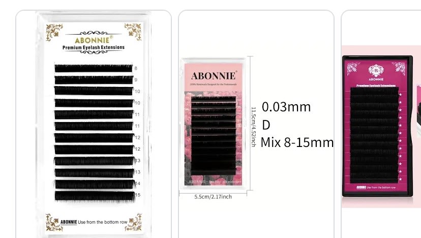 Abonie lash tray