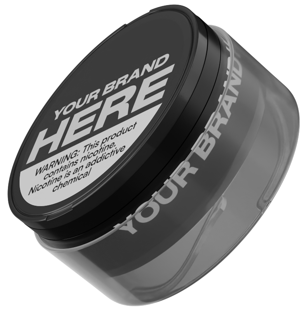 Transparent Safeguard fitting on a branded can