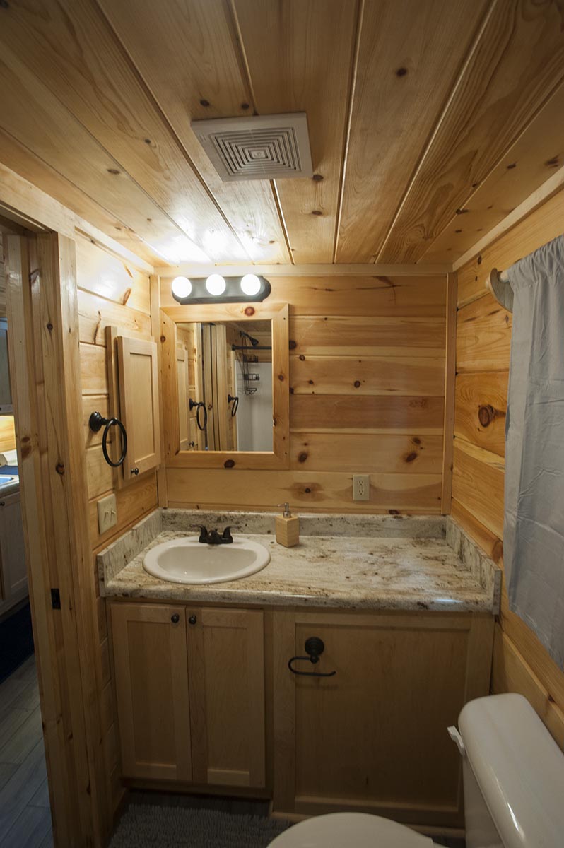 Cabin bathroom