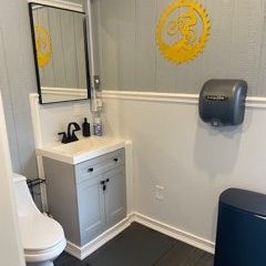 Shower facility interior
