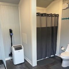 Bathroom facility interior