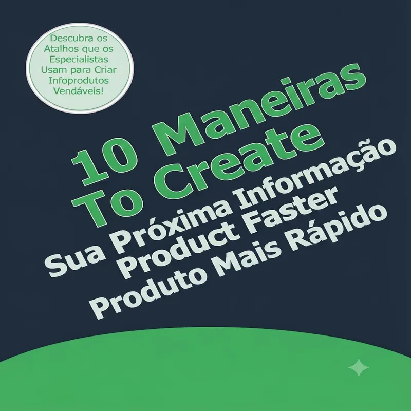 10 maneiras de criar seu próximo produto de informação mais rapidamente