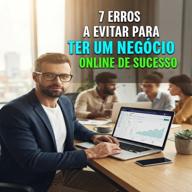 7 erros a evitar se você quer ter um negócio online de sucesso