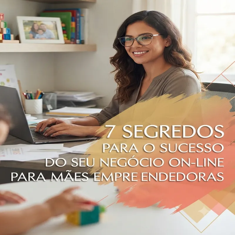 7 Segredos para o Sucesso de Negócios Online para Mães que Ficam em Casa