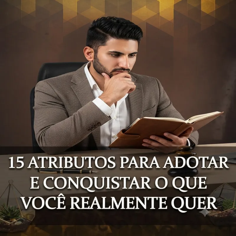 15 características para adotar e conseguir o que você realmente deseja