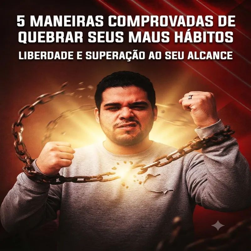 5 maneiras comprovadas de abandonar seus maus hábitos