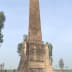 The memorial before restoration