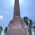 The memorial before restoration