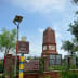 Area surrounding the now restored memorial.