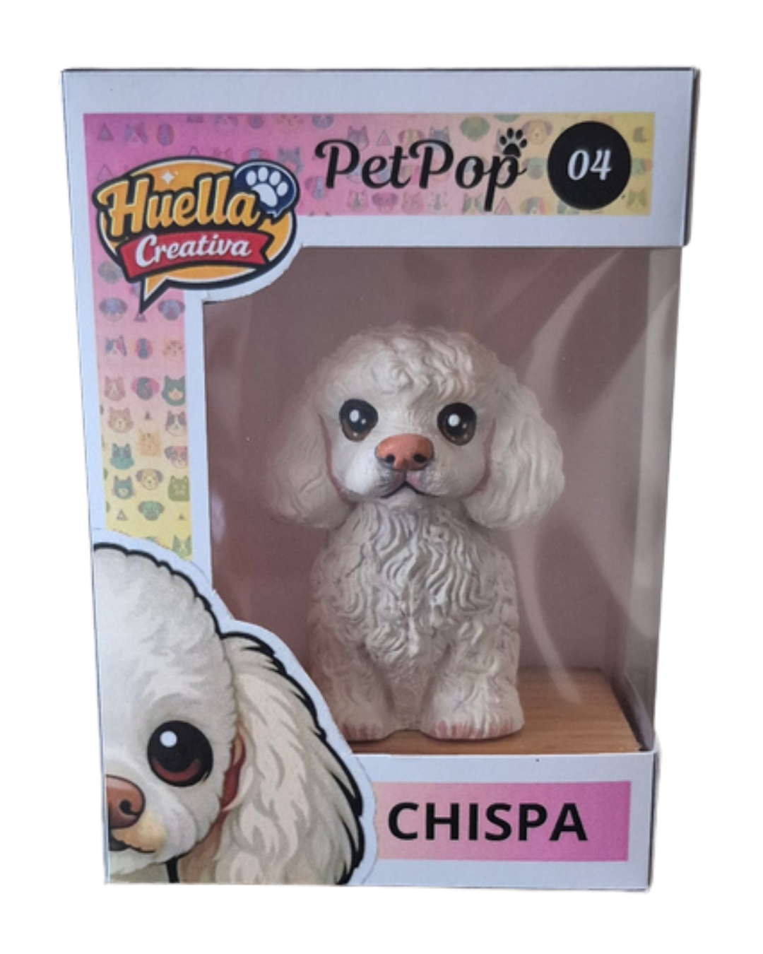 Detalle del PetPop - Calidad artesanal y caja personalizada