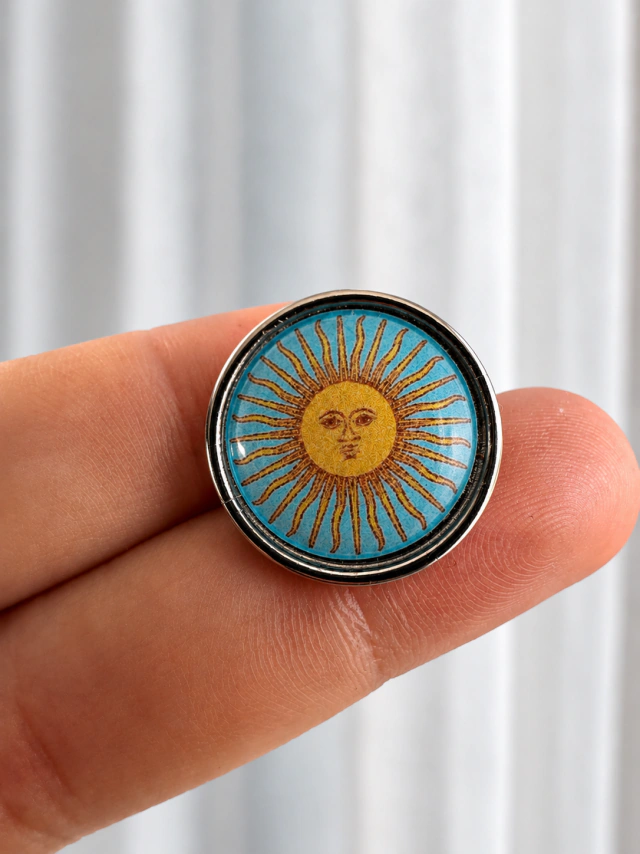 Escarapela circular sol