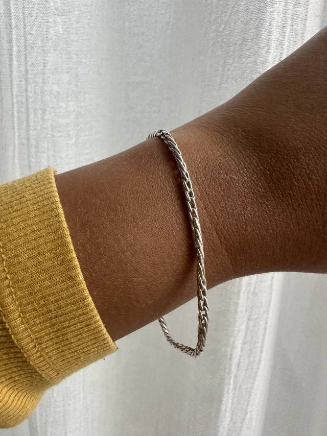 Pulsera de plata sienna